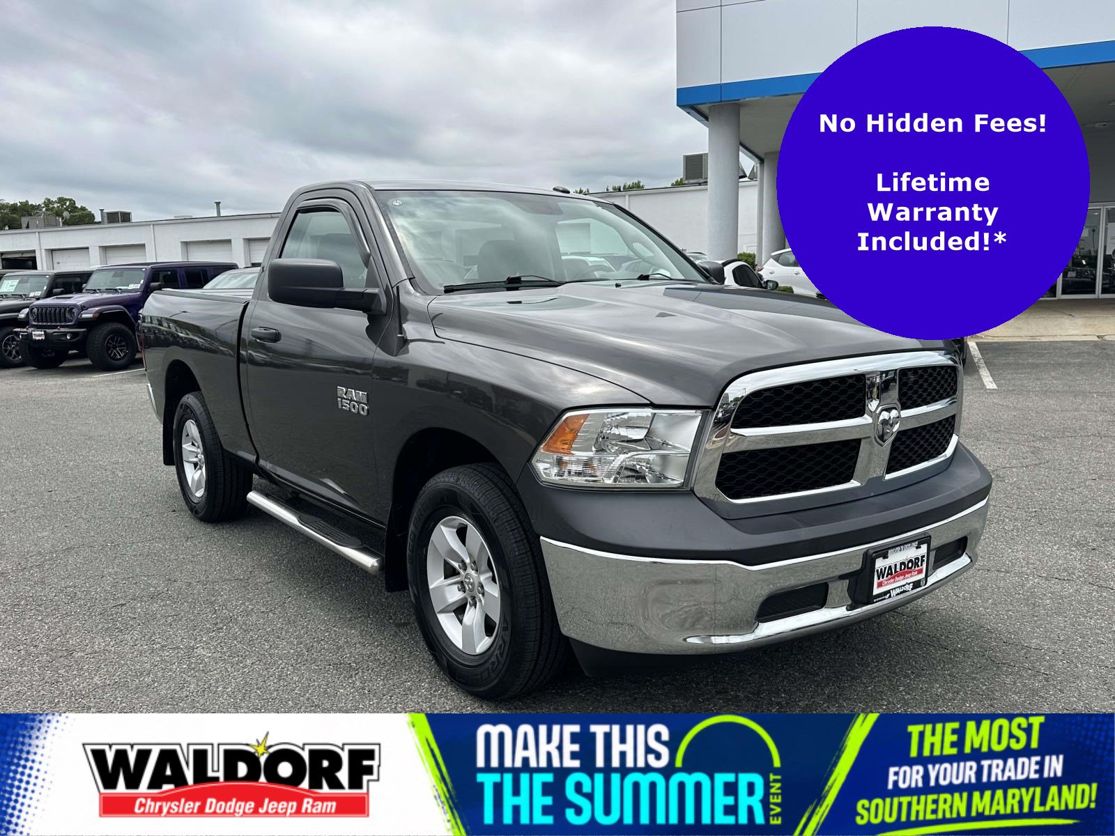 Used 2017 RAM 1500 Tradesman w/ Power & Remote Entry Group