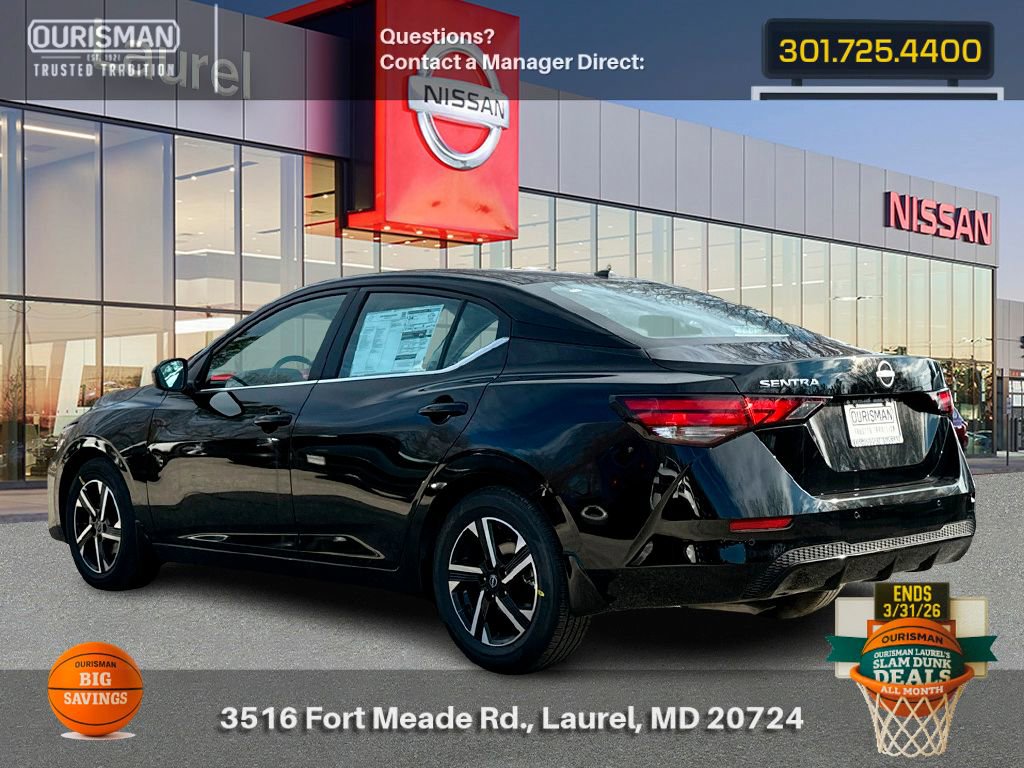 New 2025 Nissan Sentra SV image 3