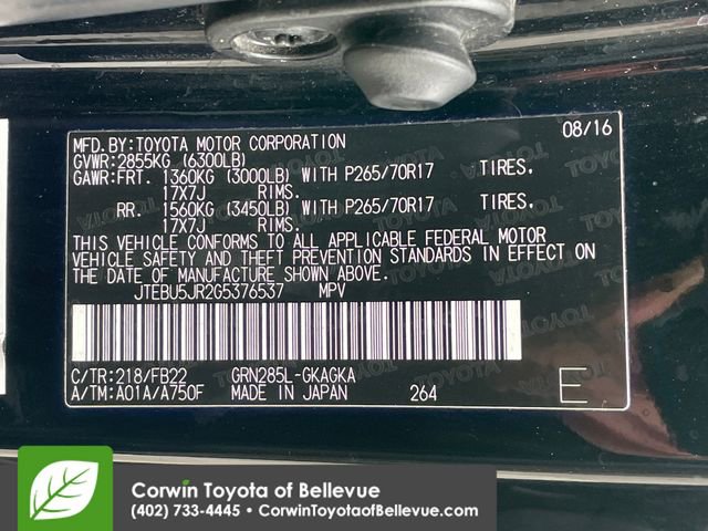 Used 2016 Toyota 4Runner SR5 image 20