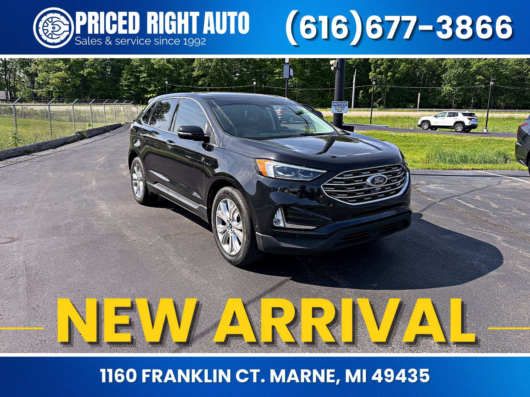 Used 2020 Ford Edge Titanium w/ Equipment Group 301A AWD/4WD image 1