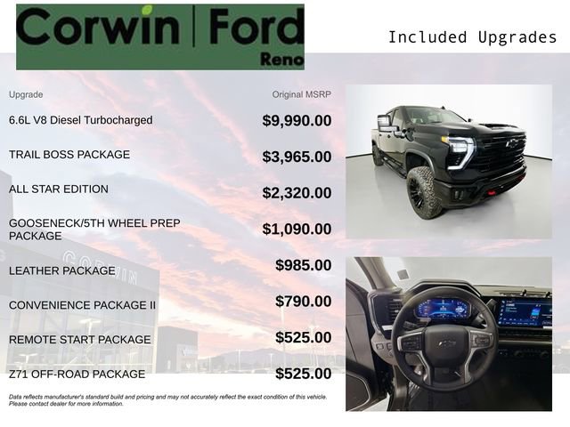 Used 2025 Chevrolet Silverado 2500 LT w/ Trail Boss Package image 3