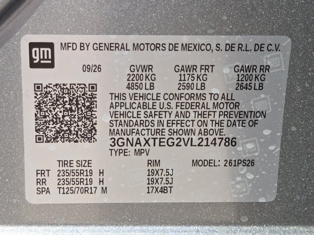 New 2027 Chevrolet Equinox RS AWD/4WD image 41