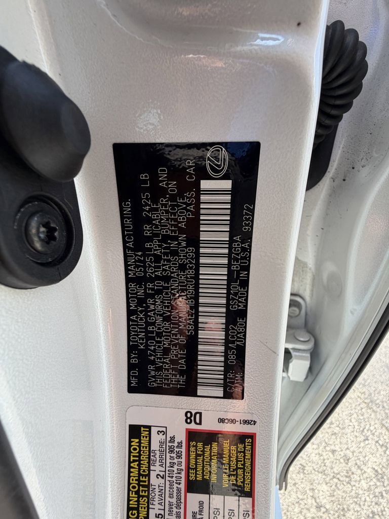 Used 2024 Lexus ES 350 w/ Technology Package FWD image 37