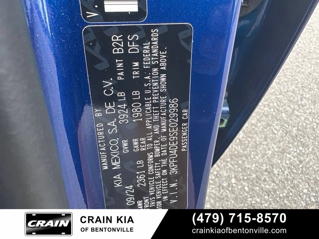 Certified 2025 Kia K4 EX FWD image 19