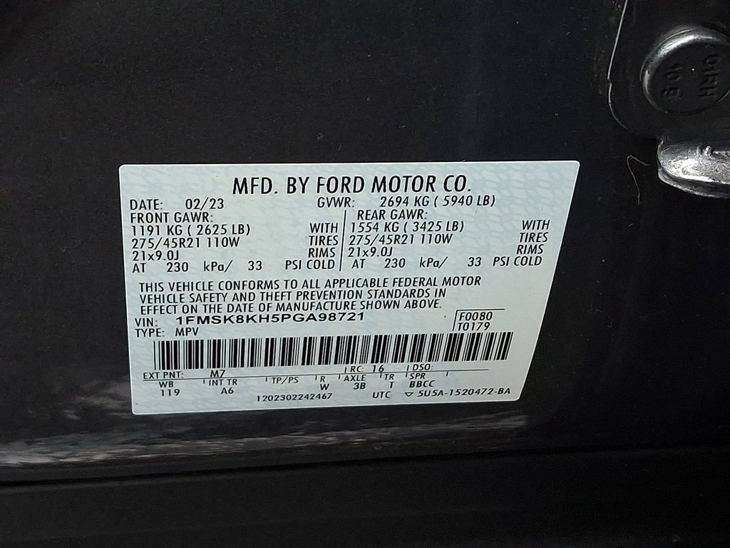 Certified 2023 Ford Explorer ST-Line w/ Class IV Trailer Tow Package AWD/4WD image 28
