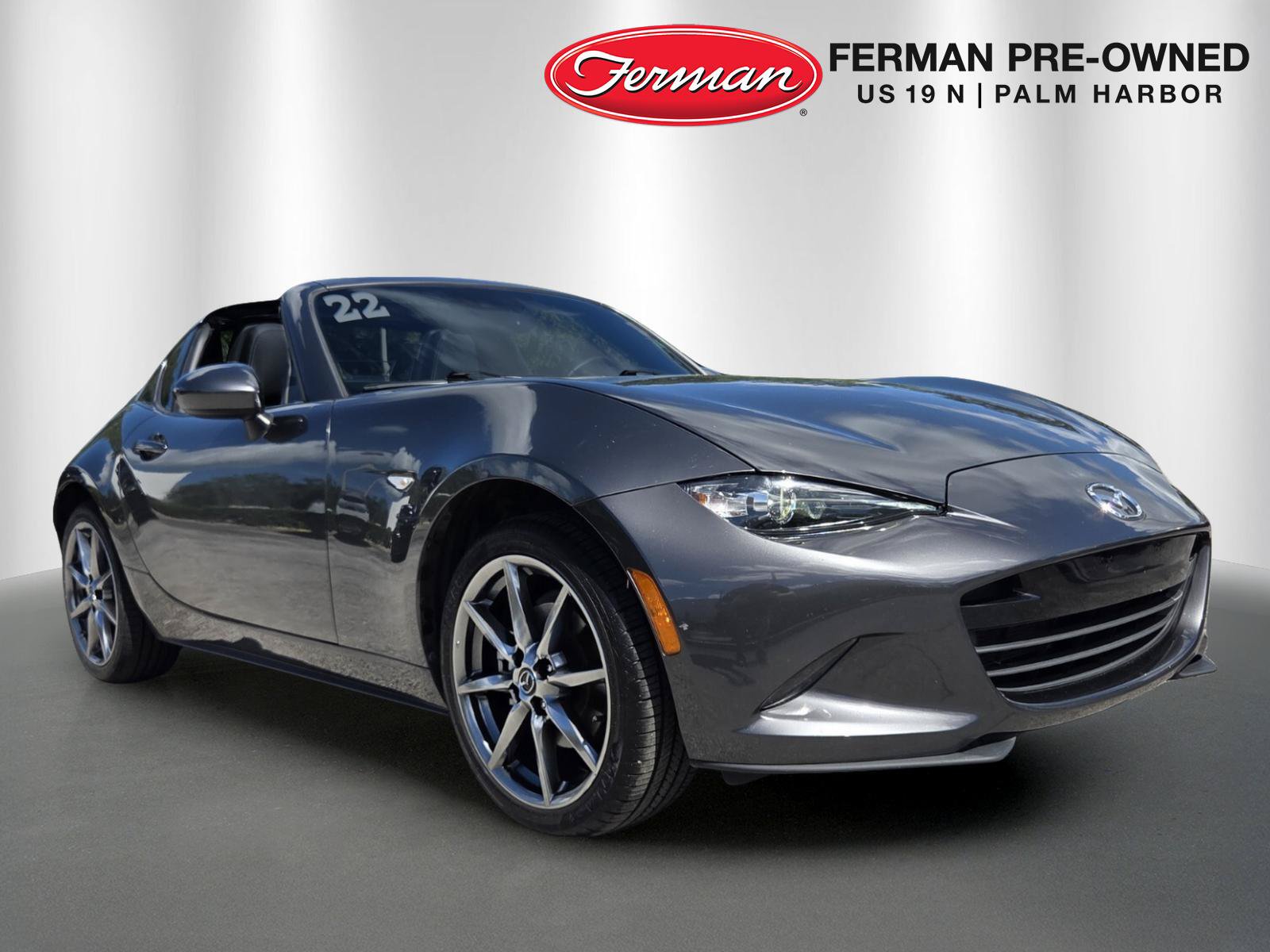 Used 2022 MAZDA MX-5 Miata RF Grand Touring w/ Weather Package RWD image 1