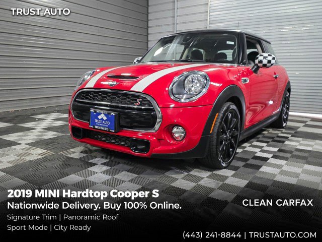 Used 2019 MINI Cooper S w/ Signature Upholstery Package