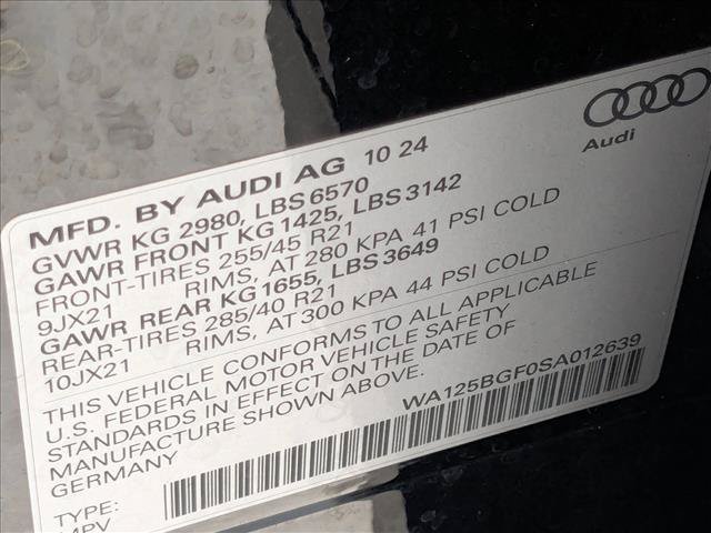Used 2025 Audi SQ6 e-tron Premium Plus AWD/4WD image 20
