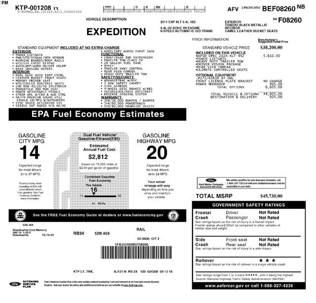 Used 2011 Ford Expedition XLT w/ 202A Rapid Spec Order Code image 23