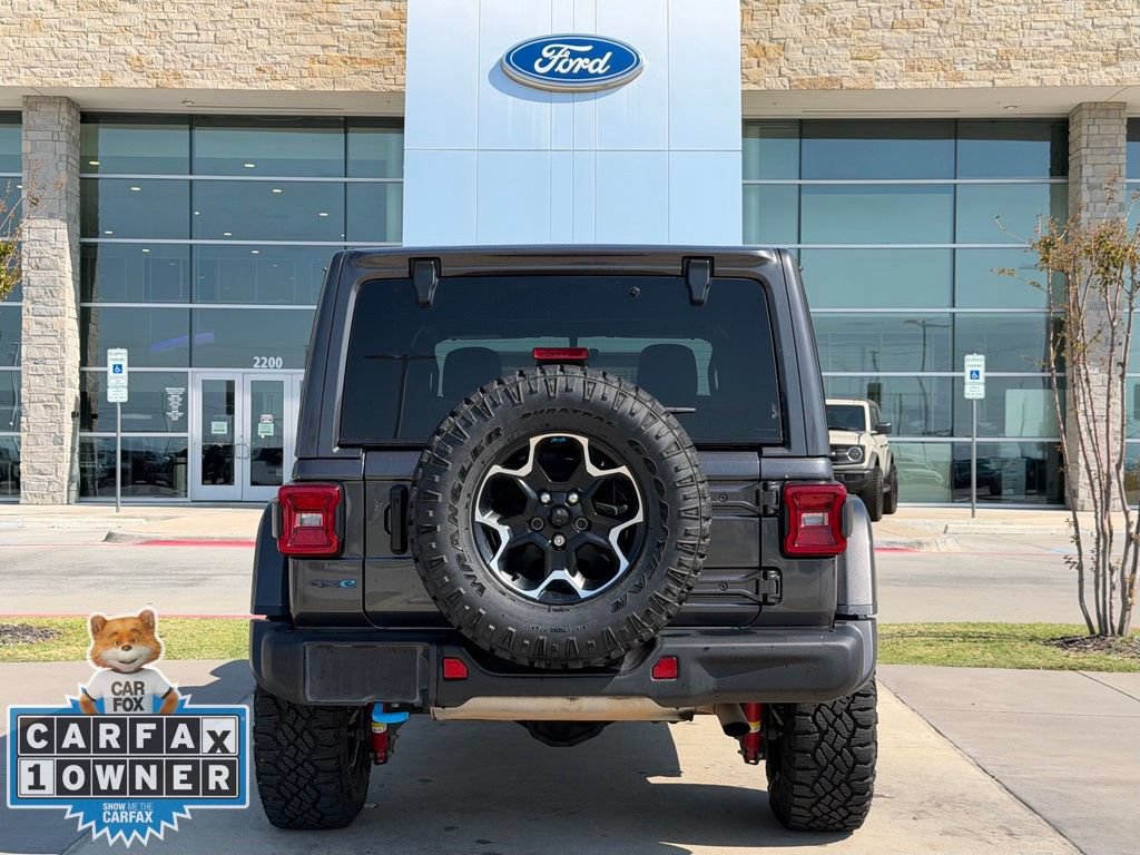 Used 2022 Jeep Wrangler Unlimited Rubicon 4xe w/ Steel Bumper Group AWD/4WD image 23