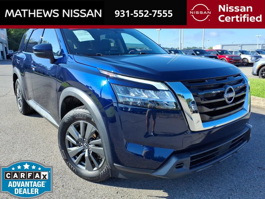 Certified 2022 Nissan Pathfinder S FWD image 1