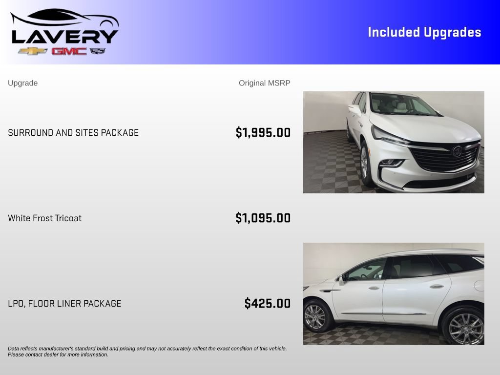 Used 2022 Buick Enclave Premium w/ Surround and Sites Package AWD/4WD image 7