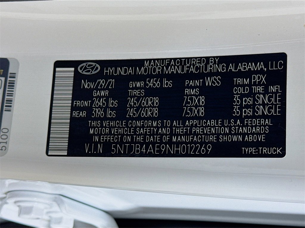 Used 2022 Hyundai Santa Cruz SEL image 30