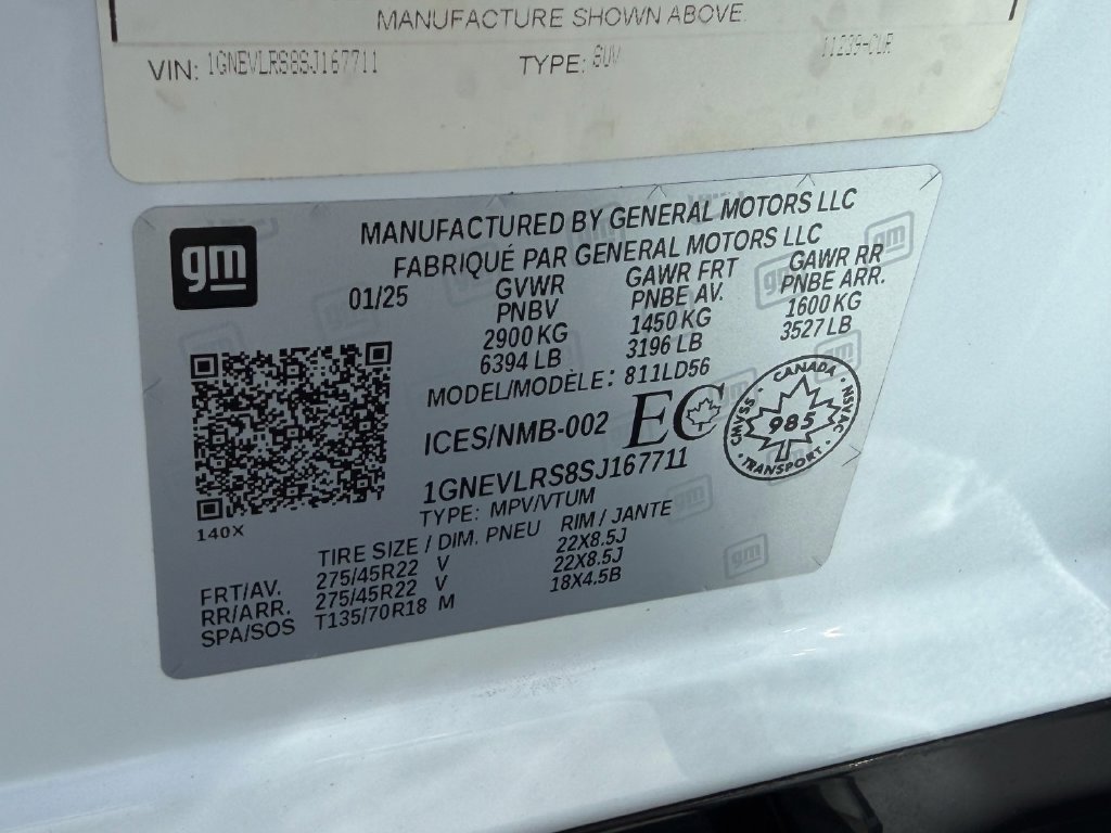 Used 2025 Chevrolet Traverse RS AWD/4WD image 24