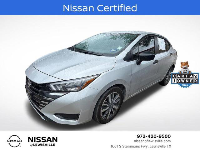 Certified 2025 Nissan Versa S w/ S Plus Package