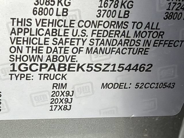 Used 2025 Chevrolet Silverado 1500 Custom RWD image 29