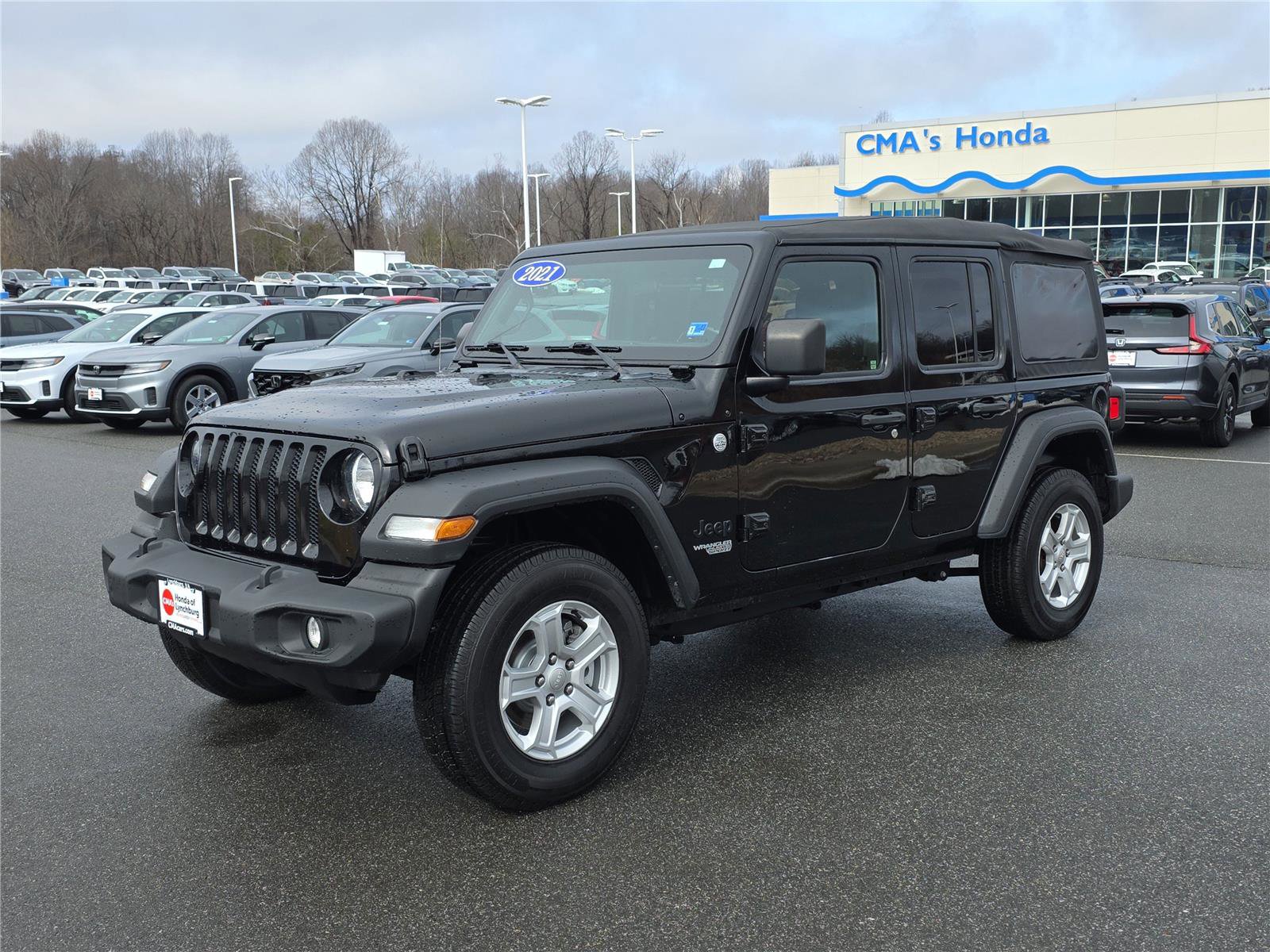 Used 2021 Jeep Wrangler Unlimited Sport image 3