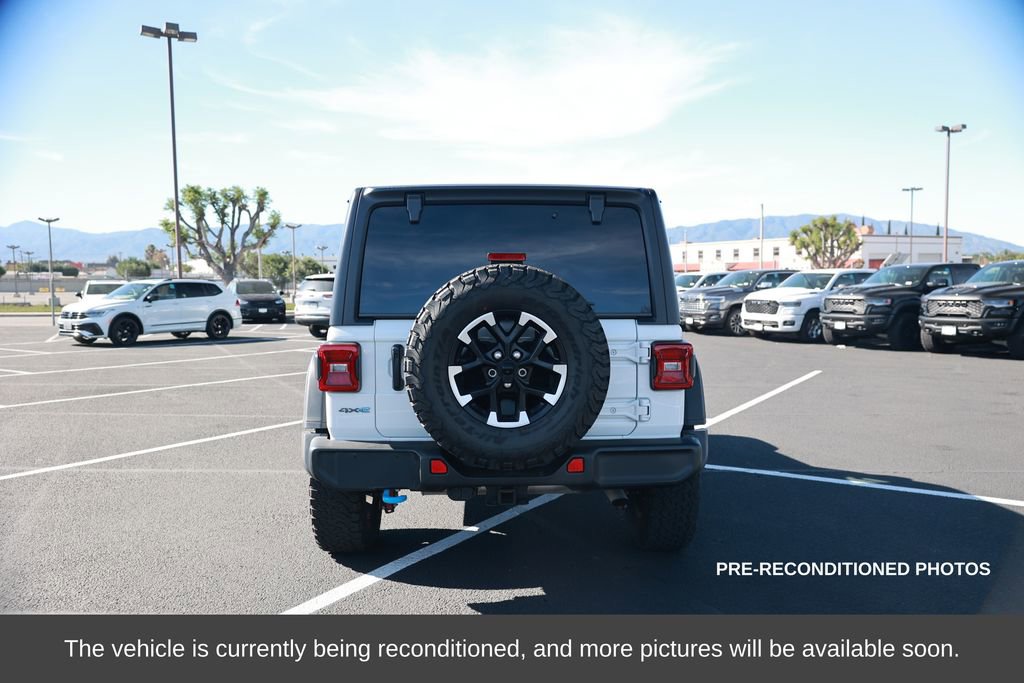 Used 2024 Jeep Wrangler Unlimited Rubicon 4xe w/ Technology Group image 4