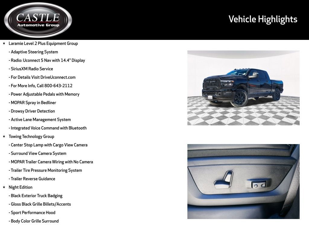 New 2026 RAM 3500 Laramie AWD/4WD image 11