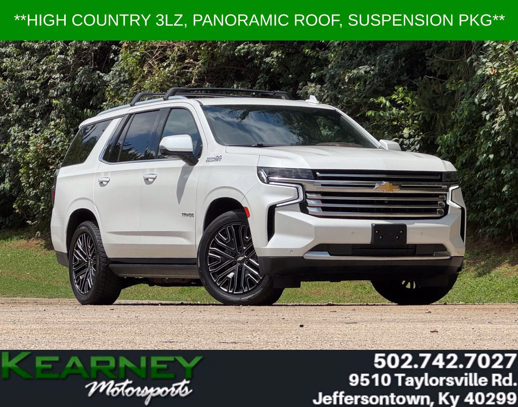 Used 2021 Chevrolet Tahoe High Country AWD/4WD image 1