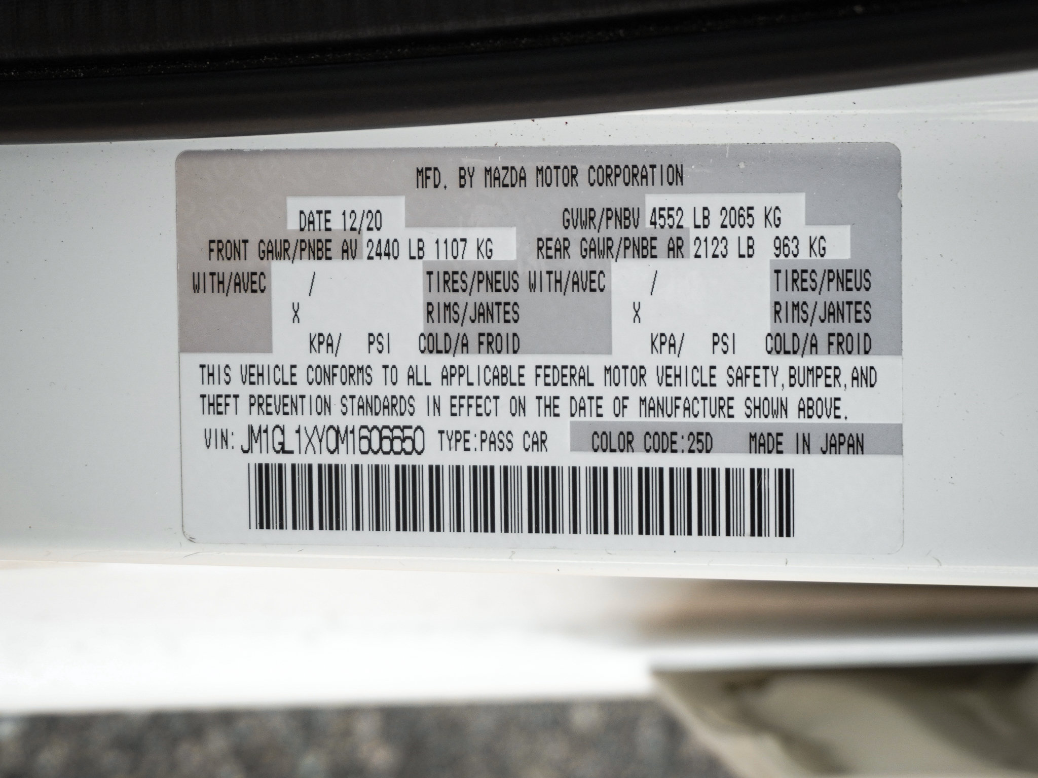Used 2021 MAZDA MAZDA6 Signature FWD image 34