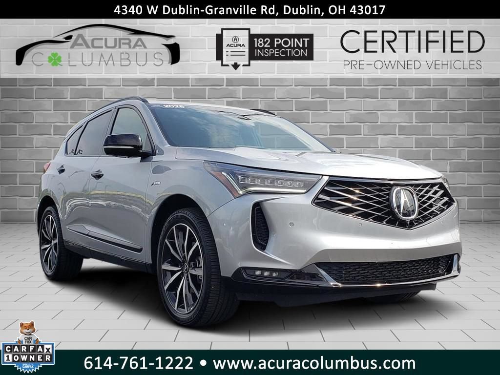 Certified 2025 Acura RDX w/ Advance Package