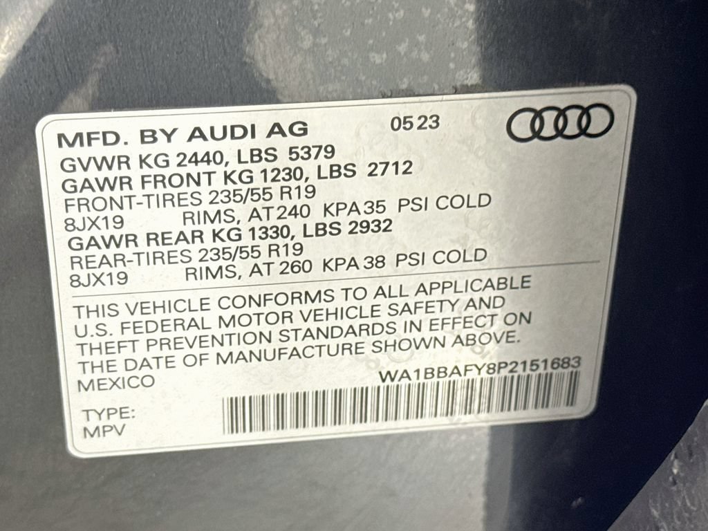 Used 2023 Audi Q5 2.0T Premium Plus w/ Premium Plus Package AWD/4WD image 42