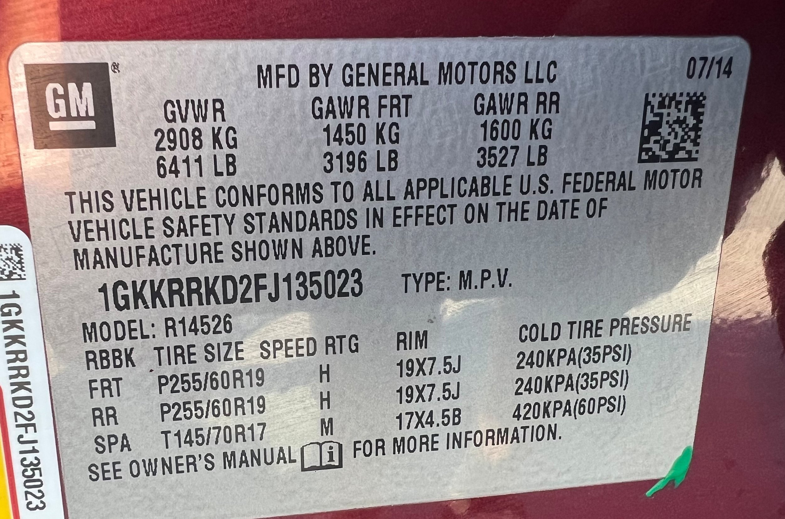 Used 2015 GMC Acadia SLT w/ Open Road Package FWD image 22
