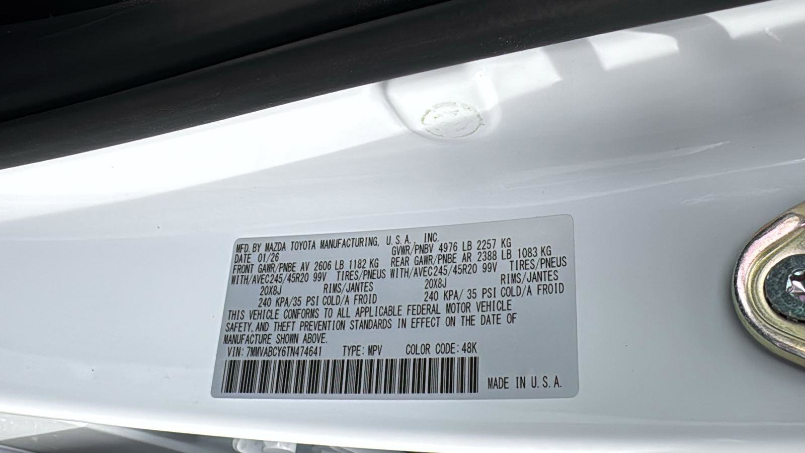 New 2026 MAZDA CX-50 AWD 2.5 S w/ Cargo Package image 20