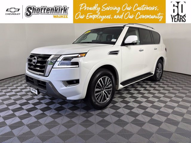 Used 2024 Nissan Armada SL w/ Captain's Chairs Package