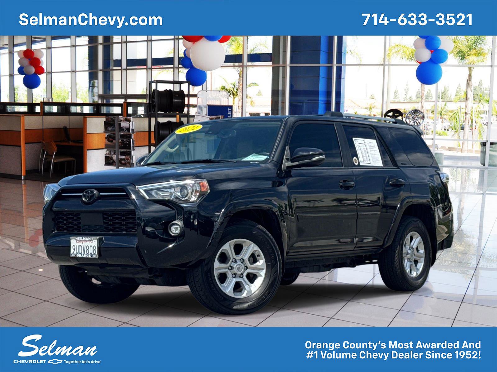 Used 2022 Toyota 4Runner SR5 Premium w/ Moonroof Package