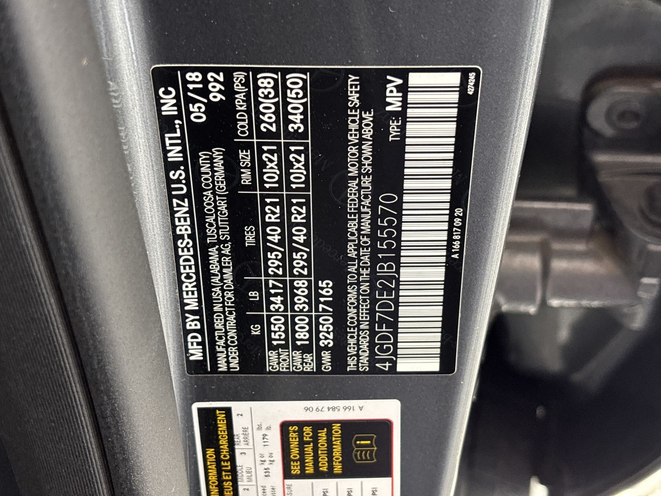 Used 2018 Mercedes-Benz GLS 550 4MATIC image 27