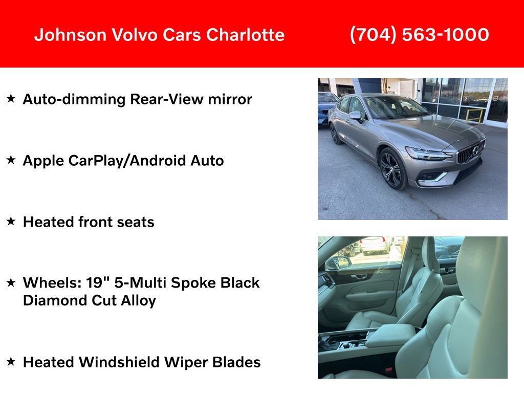 Used 2021 Volvo S60 T5 Inscription image 9