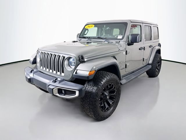 Used 2019 Jeep Wrangler Unlimited Sahara w/ Uconnect 4C Nav & Sound Group AWD/4WD image 3
