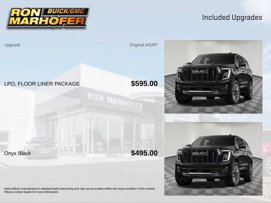 New 2026 GMC Yukon XL Denali Ultimate w/ LPO, Floor Liner Package AWD/4WD image 7
