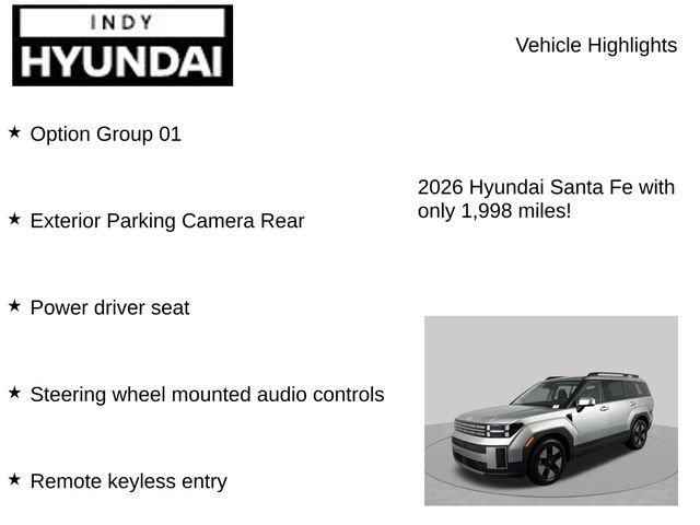 New 2026 Hyundai Santa Fe SEL AWD/4WD image 7