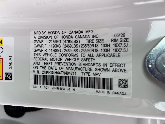 New 2026 Honda CR-V EX image 19