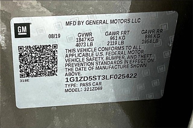 Used 2020 Chevrolet Malibu LT image 17