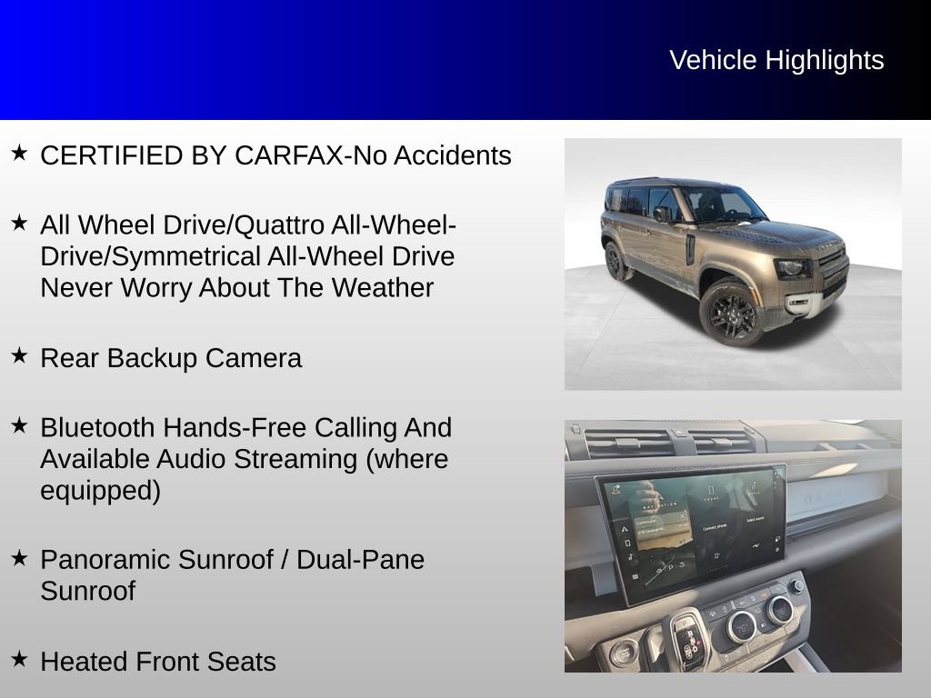 Used 2025 Land Rover Defender 110 S image 4