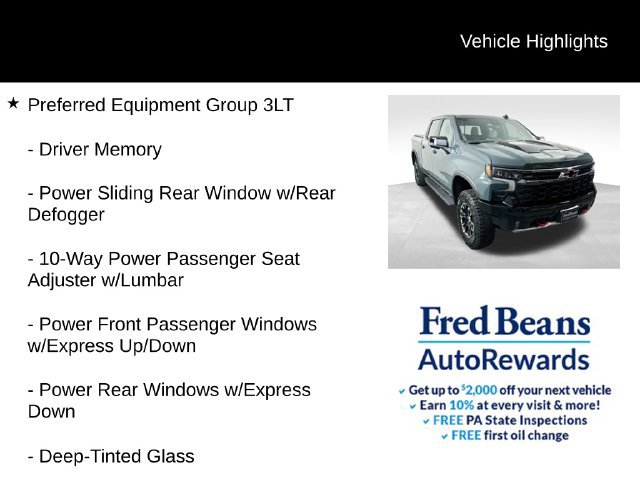 Used 2025 Chevrolet Silverado 1500 ZR2 w/ Technology Package AWD/4WD image 10