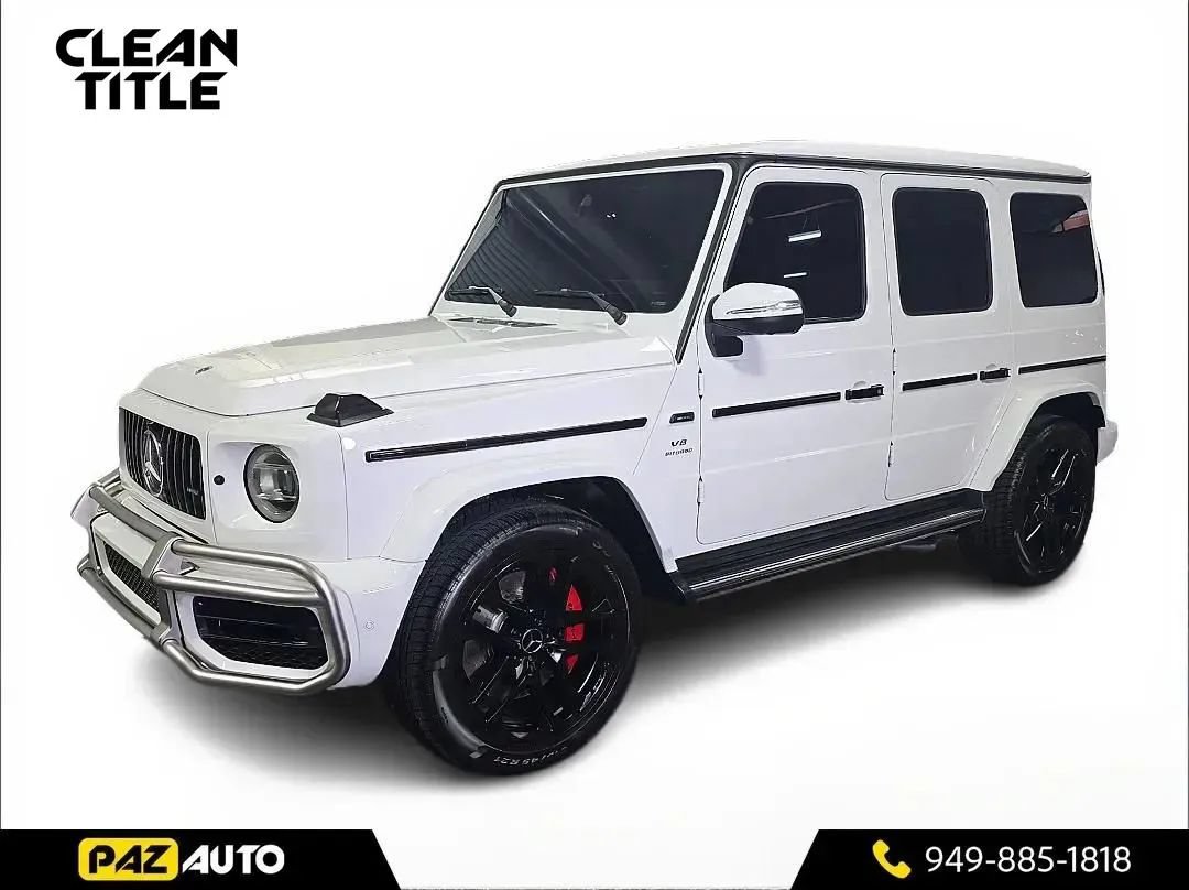 Used 2021 Mercedes-Benz G 63 AMG 4MATIC w/ G Manufaktur Interior Package image 1