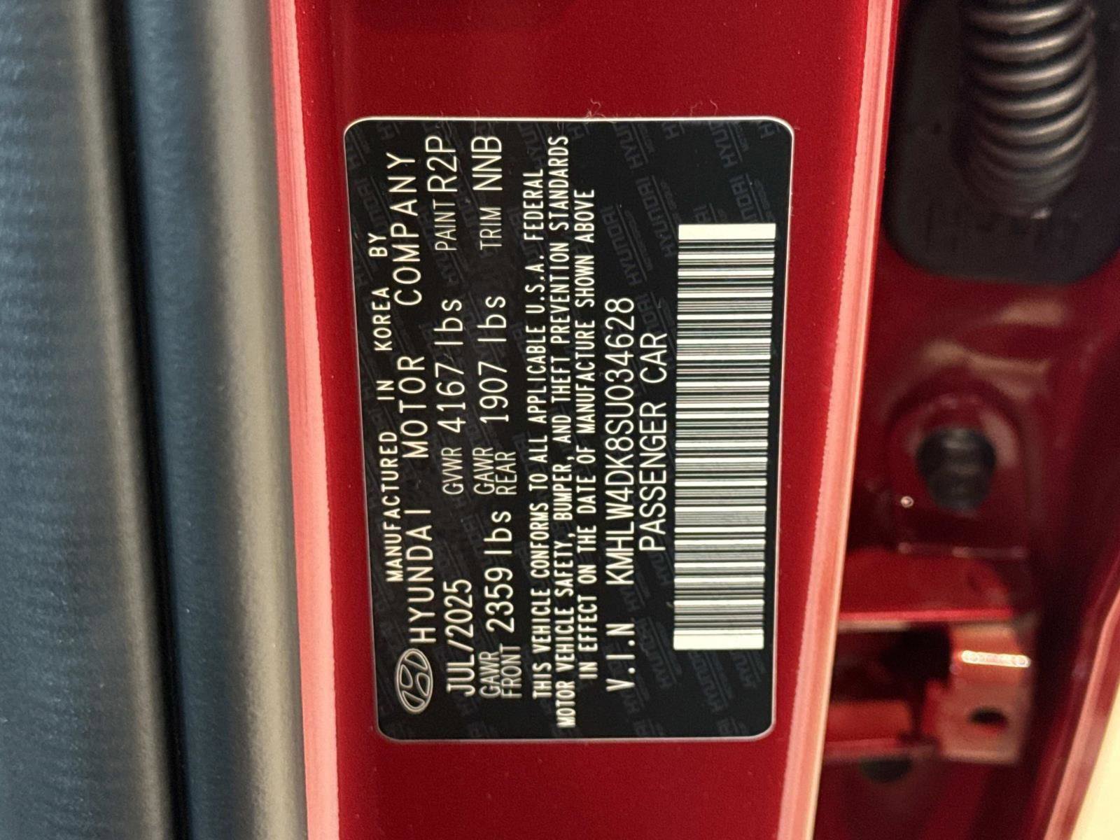 New 2025 Hyundai Elantra N N M/T image 15