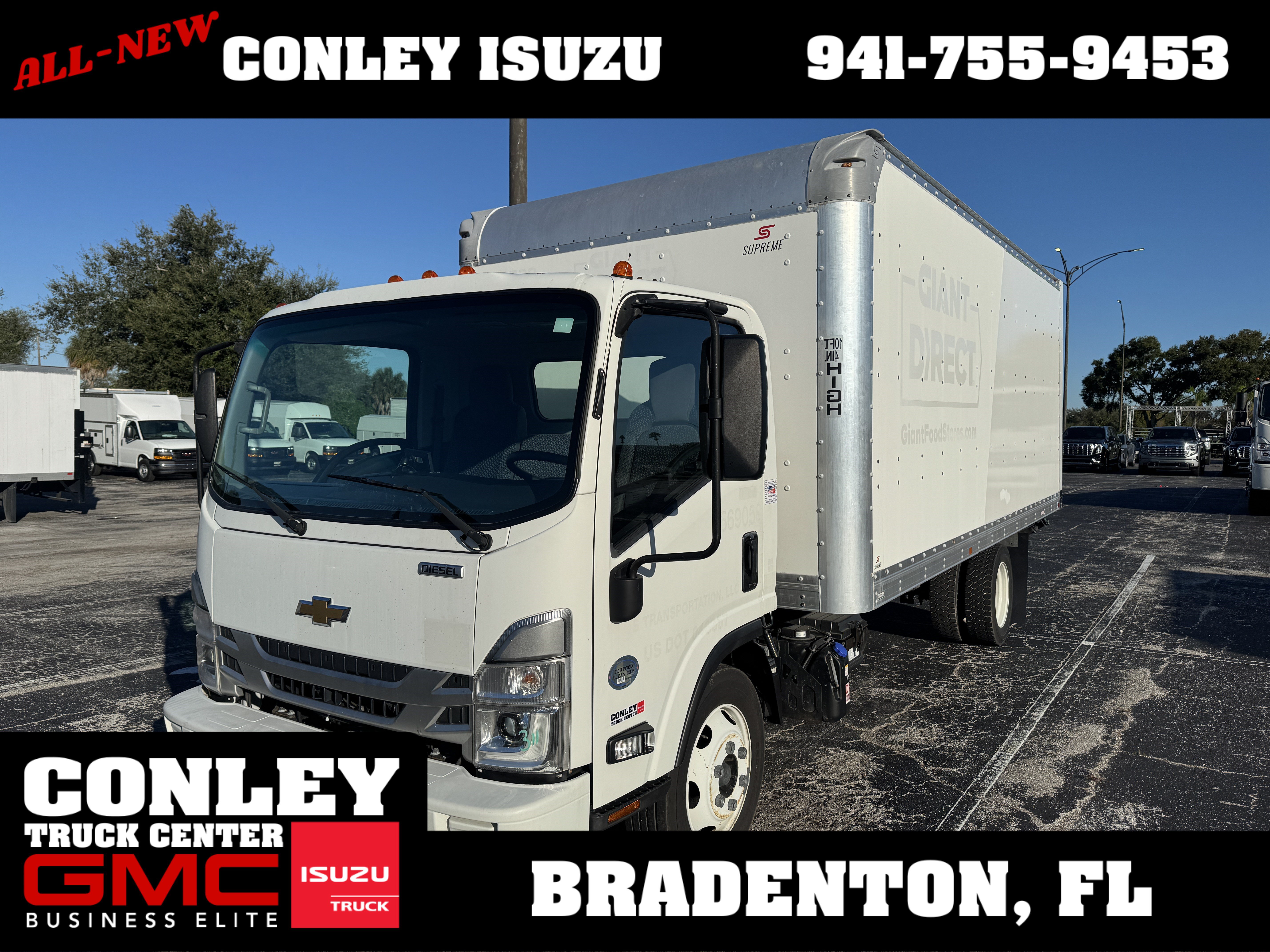 Used 2023 Chevrolet Low Cab Forward 5500XD RWD image 1