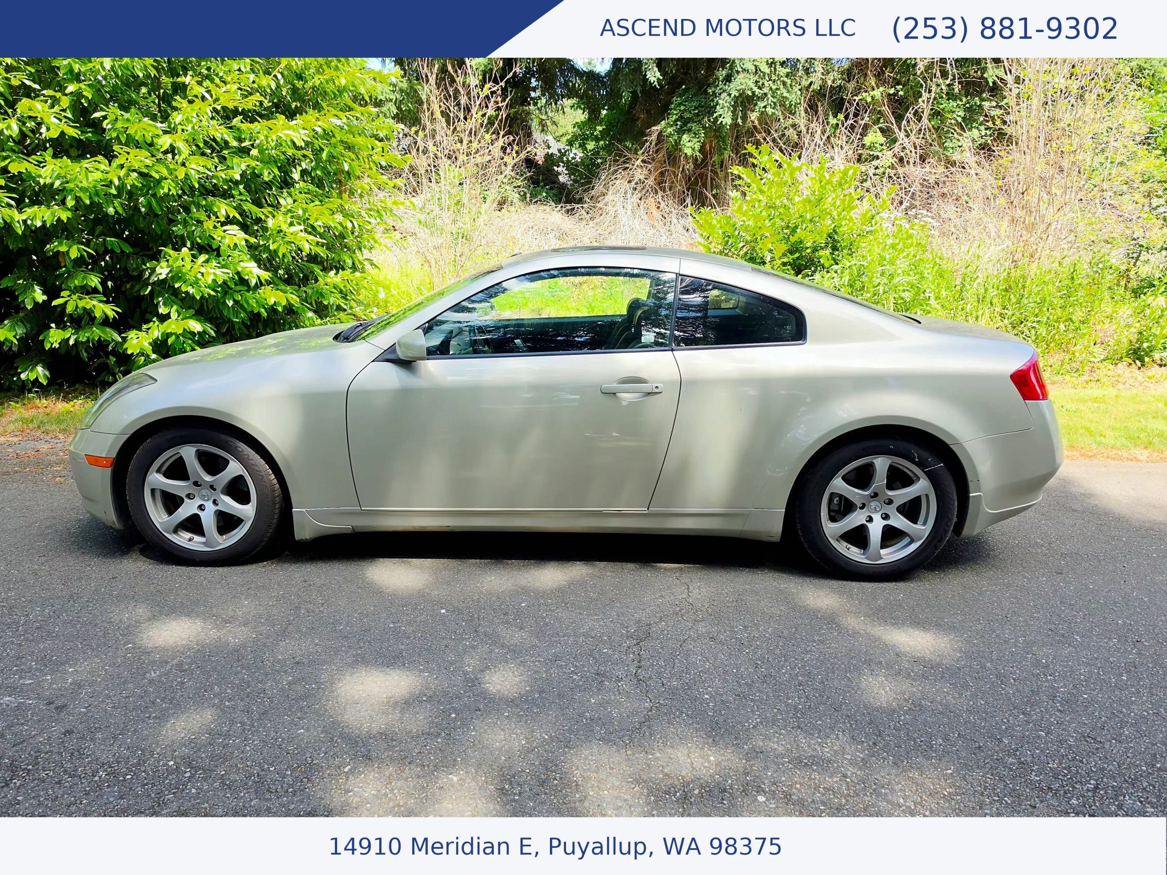 Used 2005 INFINITI G35 Coupe w/ (P01) Premium Pkg RWD image 2
