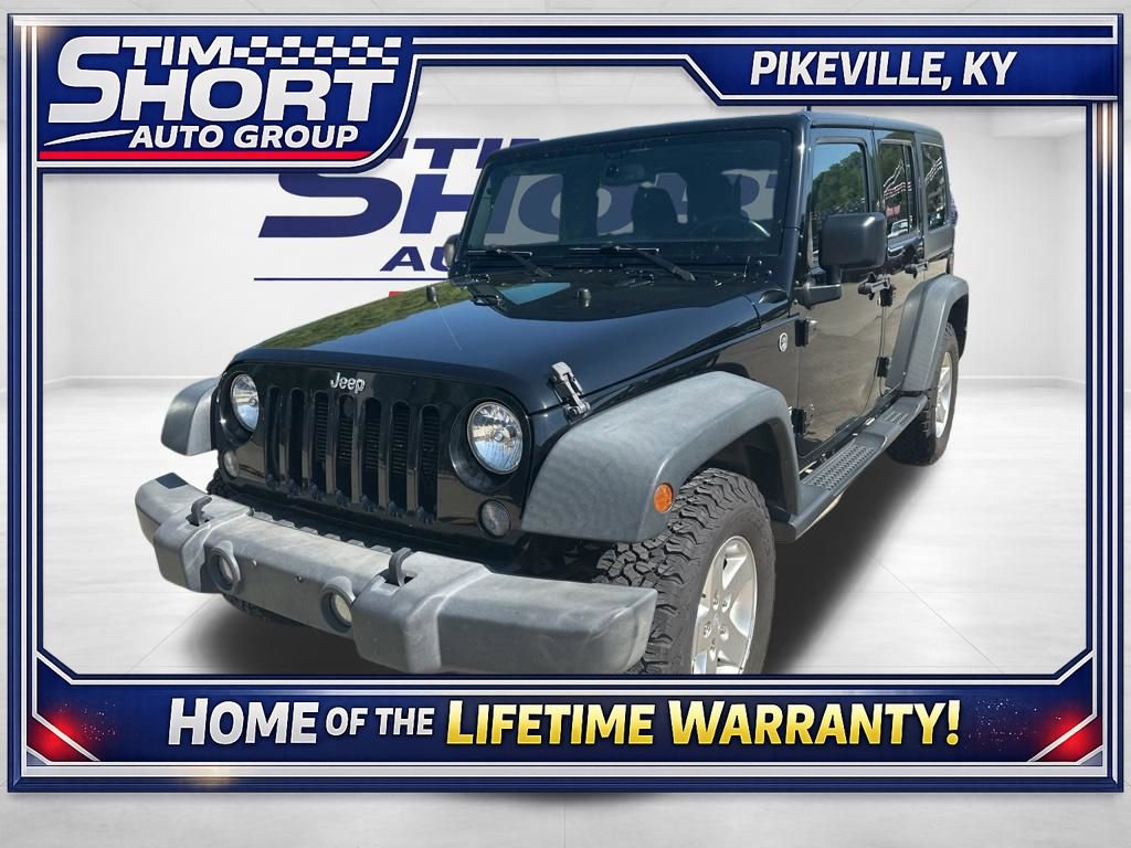 Used 2015 Jeep Wrangler Unlimited Sport w/ Quick Order Package 24S AWD/4WD image 1