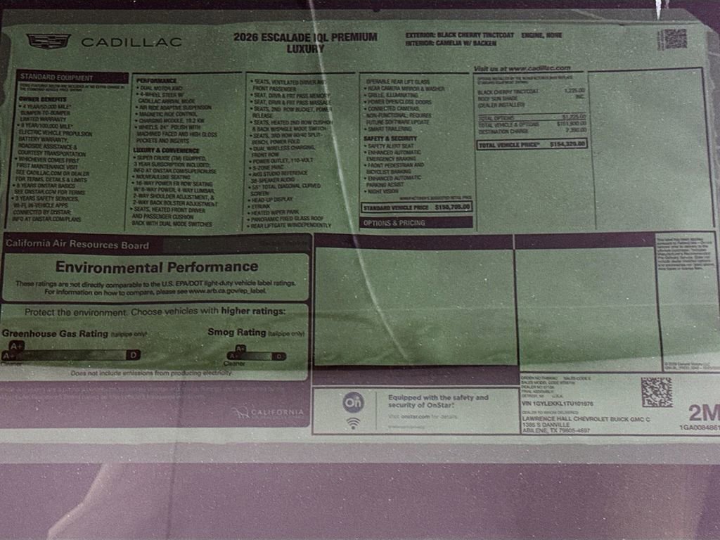 New 2026 Cadillac Escalade IQL Luxury image 20