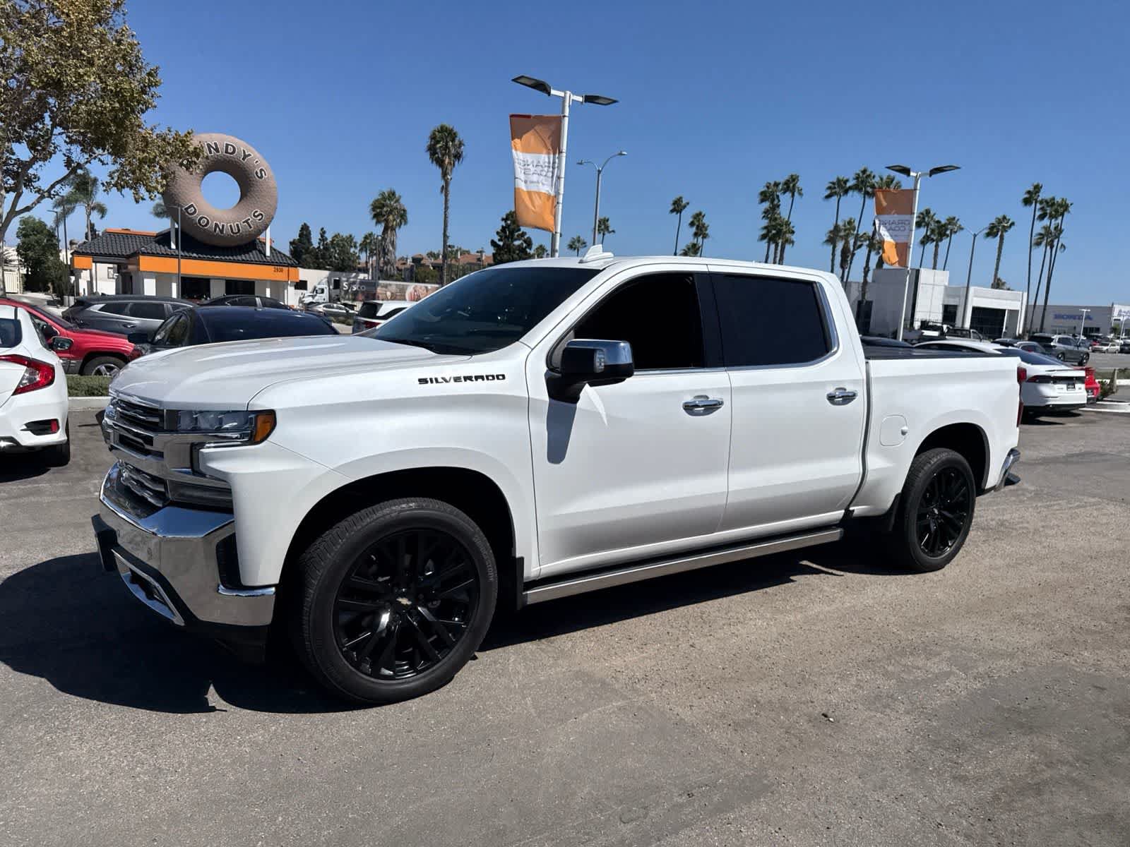 Used 2021 Chevrolet Silverado 1500 LTZ w/ LPO, Dark Essentials Package RWD image 23