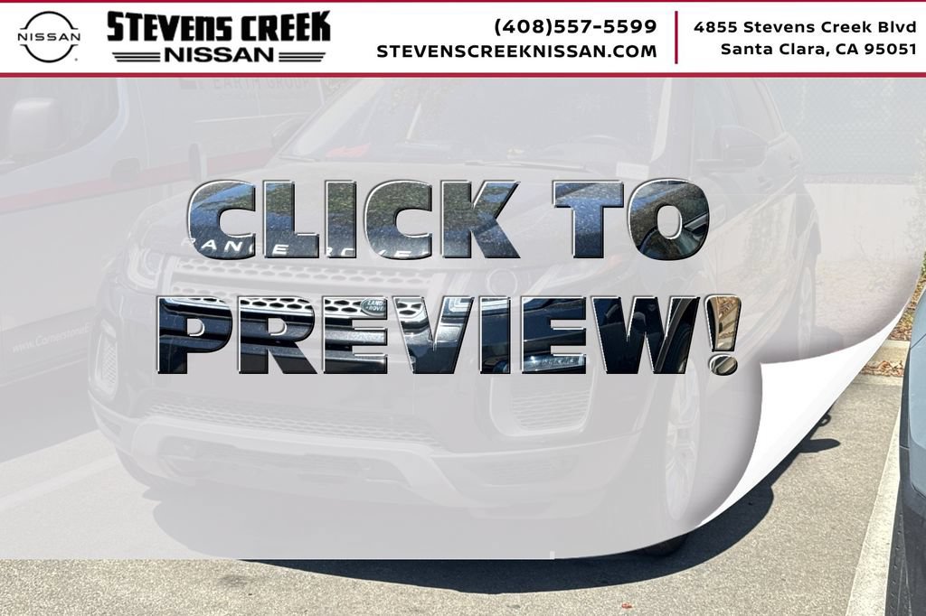 Used 2016 Land Rover Range Rover Evoque SE