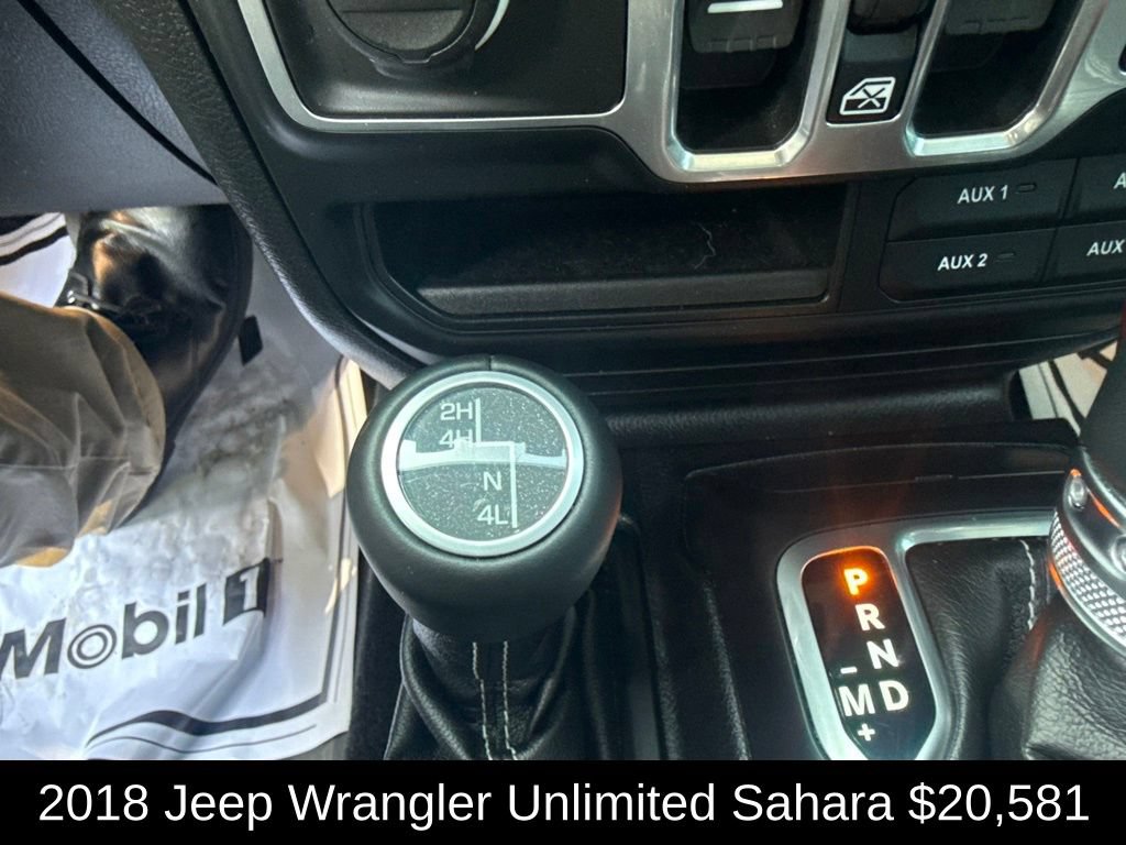 Used 2018 Jeep Wrangler Unlimited Sahara AWD/4WD image 30