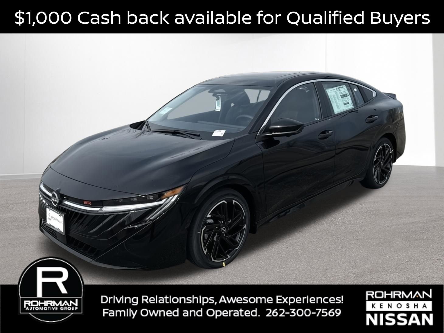 New 2026 Nissan Sentra SR w/ SR Premium Package FWD image 1